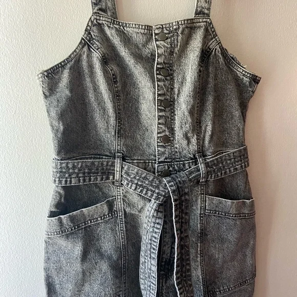 NWOT Universal Thread Acid Wash Jumpsuit 14 - Picture 2 of 7